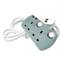 Ums 8213N-2Y Extension Socket With Wire and Neon 2G