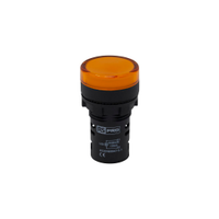 Rs Pro 7637933, Panel Mount Amber Led Pilot Light, 22mm Cutout, IP65, Round, 110V Ac