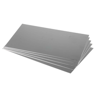 Aluminium Solid Metal Sheet, 200mm L, 300mm W, 1.2mm Thickness (1 Lot of 5)