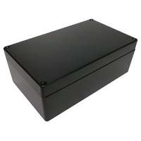 Multicomp Pro MC001134 Enclosure, IP65, Aluminium Alloy, Black
