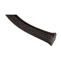 Multicomp Pro SPC12219 Sleeving, Expandable, 88.9MM, Black, 25FT