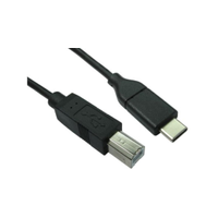 Rs Pro 1924730 Usb 2.0 Cable, Male Usb C to Male Usb B Cable, 1m