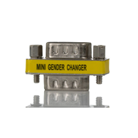 Startech GC9SM D Sub Adapter Male 9 Way D-Sub to Male 9 Way D-Sub