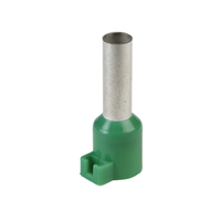 Schneider Electric DZ5CA062 Cable End, Linergy Tr Cable Ends, Single Conductor, Green, 6mmÂ², Medium Size, 10 Sets of 100