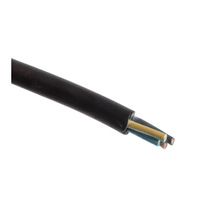 Rs Pro 7739067 4 Core Power Cable, 1.5 Mm², 50m, Black Cpe Sheath, 18 A, 450 V, 750 V (1 Reel of 50 Metres)