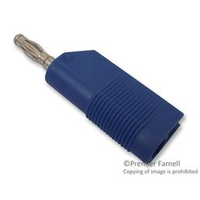 Multicomp 25.403.5 Plug, 4MM, Stackable, Blue