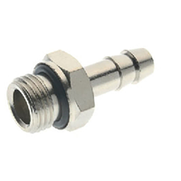 Rs Pro 1762036 Hose Connector Hose Tail Adaptor, Bspp 1/2in 17mm Id, 5 Mpa, 50 Bar