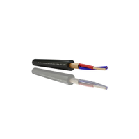Rs Pro 2149597 Screened 2 Core Microphone, 0.25 Mm² Csa, 6.35mm Od, 100m, Black (1 Reel of 100 Metres)