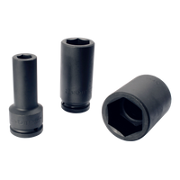 Elora Impact Sockets 1.1/2", Extra Deep, Metric 793LT-60