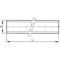 Qualfast QFT6397160K Threaded Rod, A2 Stainless, 316, Plain, M16 X 1000mm