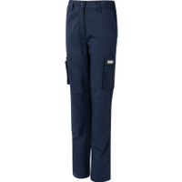Halo HAL9626590E Womens Cargo Trousers, Navy Blue, Size 14, Long Fit, 33" Leg