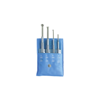 Rs Pro 8412524 Gauge Set, Steel, 4 Piece