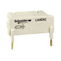 Schneider Electric LA4DA2U Tesys Deca, Suppressor Module, Rc Circuit, 110...240V Ac