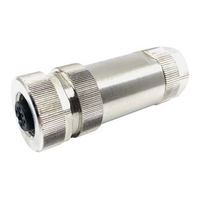 Multicomp Pro MPM12-SC24-S4AC Sensor Cord, Rcpt, 4POS, M12, Cable