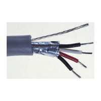 Rs Pro 8124735 Multicore Data Cable, 2 Pairs, 0.64 Mm², 4 Cores, 22 Awg, Screened, 500m, Grey Sheath (1 Reel of 50