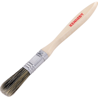 Kennedy KEN9070210K 1/2in., Flat, Natural Bristle, Angle Brush, Handle Wood (pack of 5)