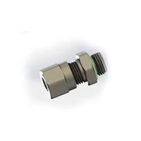Rs Pro 2312741 69485 Series Straight Fitting, Bsp 1/4 Bsp Male to Push in 8 Mm, Threaded-to-Tube Connection Style