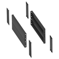 Schneider Electric NSYSPS4200 Side Panels for the Plinth, Panelset Sfn, Spacial Sf, Spacial Sm, for Electrical Enclosure W1200mm, Set of 4, H200mm