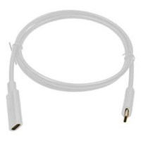 Multicomp Pro MP-FCR72003W Usb Cable, 3.1 Type C PLUG-RCPT, 1M