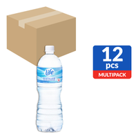 Life Distilled Drinking Bottle Water 12 X 1.5L (ctn)