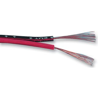 Pro Power JY-1280-RB Cable, Fig 8, 80/0.12MM, RED/BLK,100M