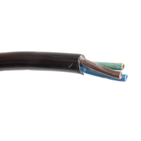 Rs Pro 491998 3 Core Power Cable, 1.5 Mm², 100m, Black Pvc Sheath, 3183Y, 15 A, 500 V (1 Reel of 100 Metres)