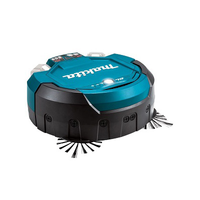 Makita DRC200RTE, 2 X 18V LI-ION Brushless Robotic Vacuum Cleaner (bundle W/ Batteries Pack)