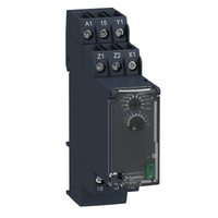 Schneider Electric RE22R1MAMR On-delay Timing Relay - 0.05s…300h - 24…240V AC/DC - 1C/O