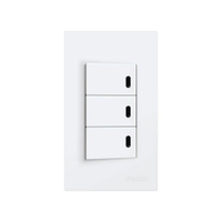Royu Switch With Led Set - 3 Gang