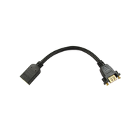 Rs Pro 2369092 4K Female Hdmi to Female Hdmi Cable, 90cm