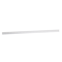 Square D 9080MH339 Terminal Block, Linergy, Mounting Track, 35mm Din Rail, With Slotted Mounting Holes, 39.37 Inches Long
