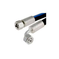Rs Pro 1102215 258mm Synthetic Rubber Hydraulic Hose Assembly, 330bar Max Pressure