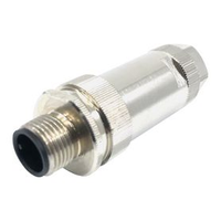 Multicomp Pro MPM12-SC24-P4AC Sensor Cord, Plug, 4POS, M12, Cable