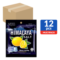 Himalaya Salt Mint Candy Lemon 12 X 15g