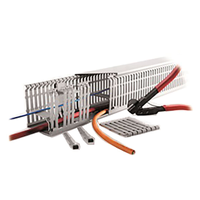 Rs Pro 1369117 Open Slot, W60 Mm X D100mm, L2m, Pvc - Rs Pro Grey Slotted Panel Trunking