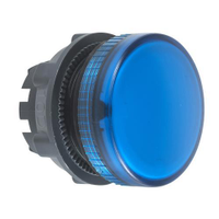 Schneider Electric ZB5AV06 Harmony XB5 Pilot Light Head ÌÄåÄÌâå÷22 for BA9S Bulb Blue