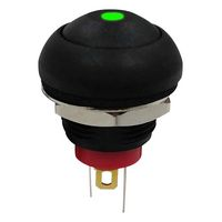 Multicomp Pro MP-PB11-2CSKG-10. Antivandal Sw, SPST-NO-DM, Panel
