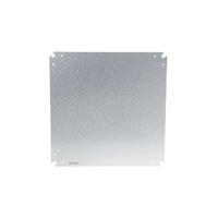 Rs Pro 7587185 Steel Mounting Plate for Use With 400 X 400 Enclosure, 348 X 348mm