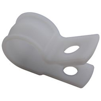 Multicomp Pro MP001664 Screw Mnt Cable Clamp, #10, Pa 6.6, Nat
