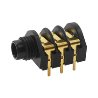 Rs Pro 1438934 Jack Connector 6.35 Mm Panel Mount Stereo Socket, 3Pole 5A