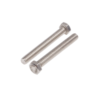 Rs Pro 289001 Plain Stainless Steel Hex, Hex Bolt, M5 X 40mm (1 Bag of 100)