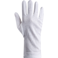 Sitesafe SSF9613000K General Handling Gloves, White, Uncoated Coating, Interlock Cotton Liner, Size 10