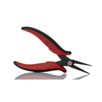 Rs Pro 2498671 Flat Nose Pliers, 160 Mm Overall, Straight Tip, 28mm Jaw