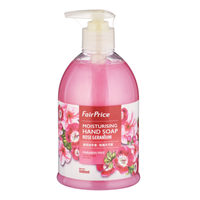 Fairprice Moisturising Hand Soap Rose Geranium 500ml
