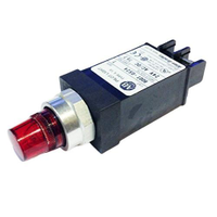 ALLEN-BRADLEY 800T-QS24R 800T Sm. Pilt Lit Red Full Volt 24VAC/DC
