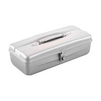Trusco Hip Roof Tool Box 374MM Silver TY370SV