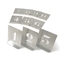 Kennedy KEN5610400K 0 to 9, Steel, Stencil, 40mm, Set of 10