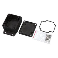 Multicomp Pro MC001234 Enclosure, IP67, Alum Alloy, Black