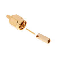 Rs Pro 5463210 50 Ohm Straight Cable Mount, Sma Connector , Plug, RG174U