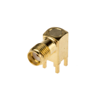 Rs Pro 8782413 50 Ohm Right Angle Pcb Mount, Sma Connector , Jack